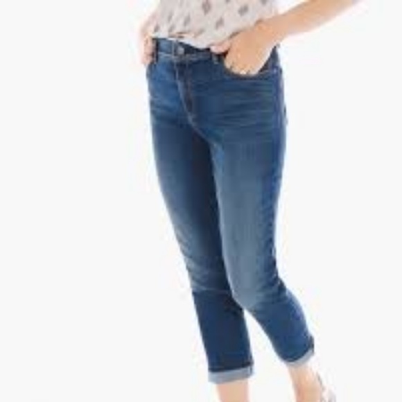 chicos so slimming girlfriend crop jeans